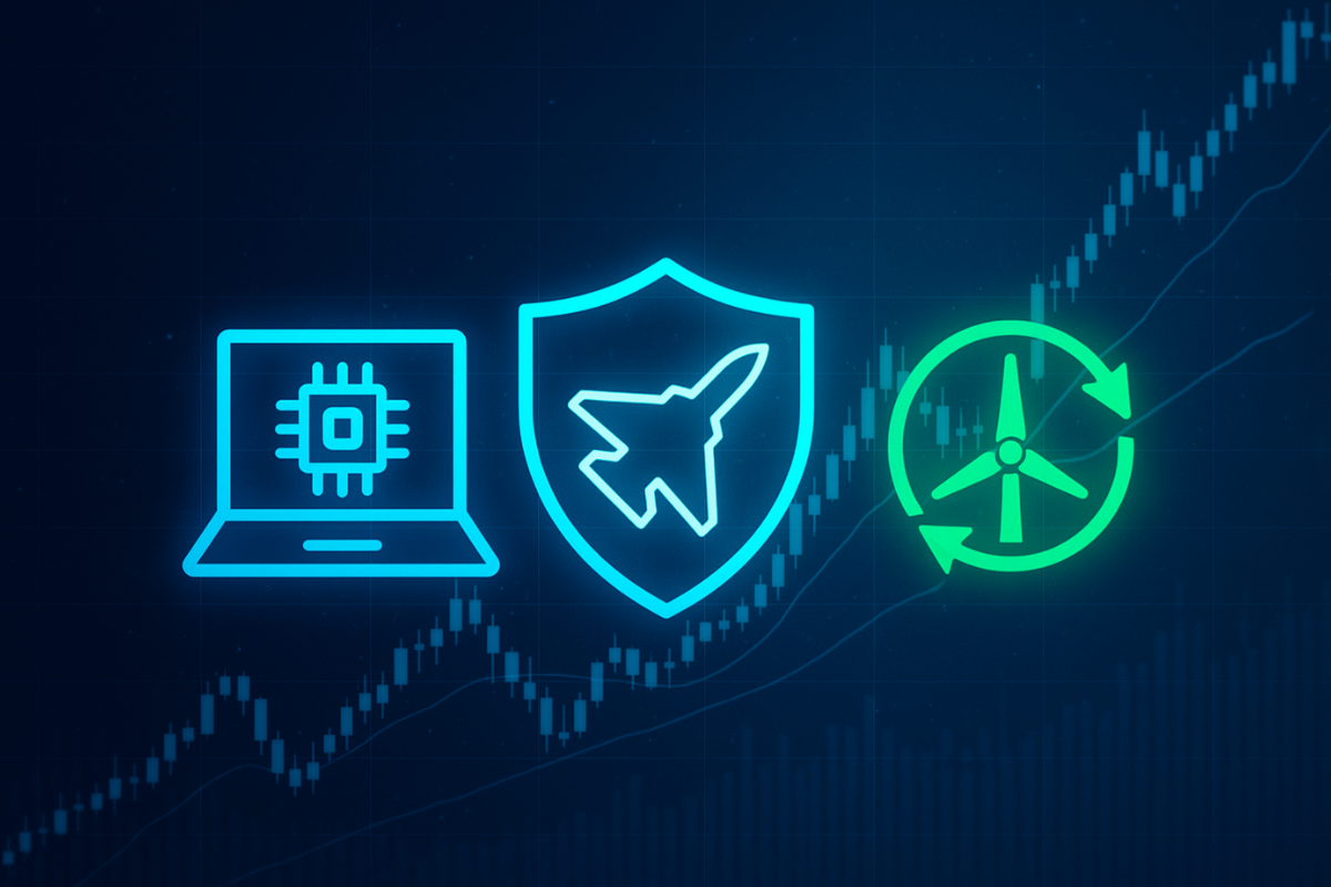Read more about the article Borsa İstanbul’da Yükselen Temalar: Teknoloji, Savunma ve Yenilenebilir Enerji Hisseleri